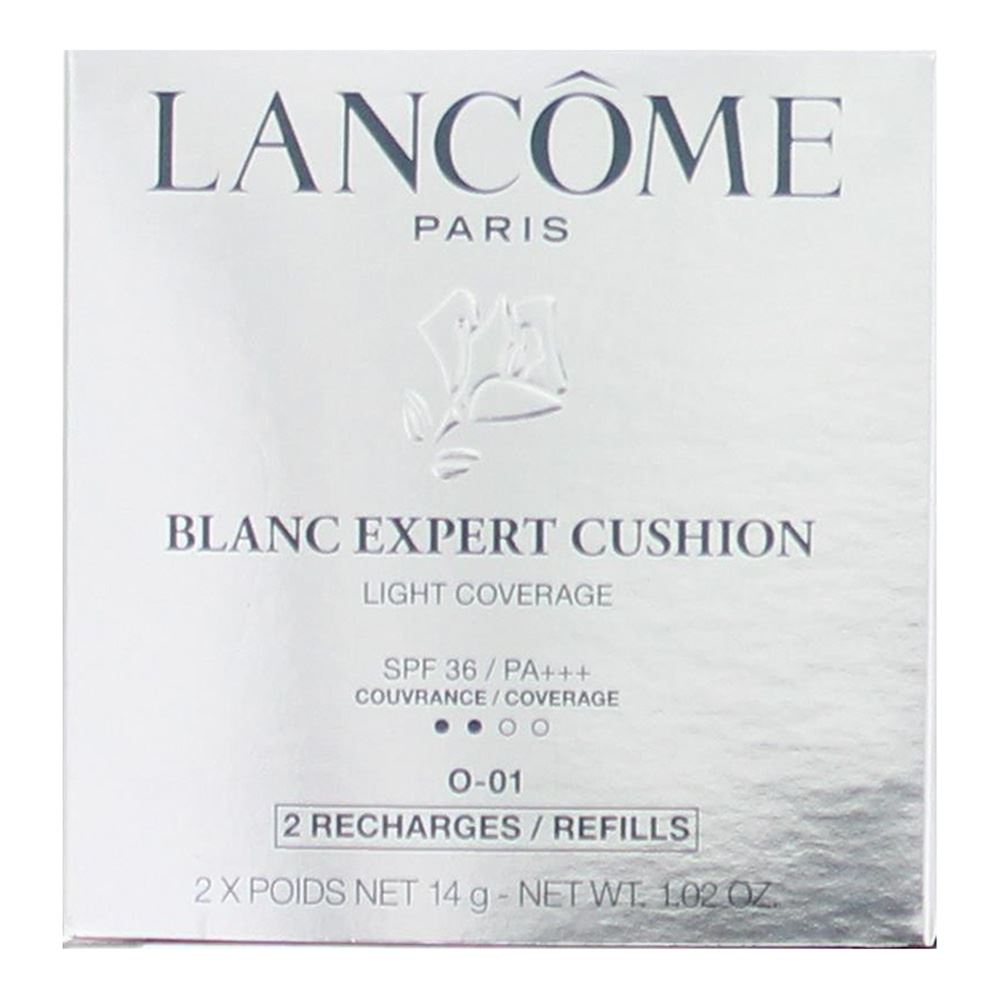 Lancome Blanc Expert Cushion Light Coverage 14g x 2 Foundation Refills - O-01 SPF 36