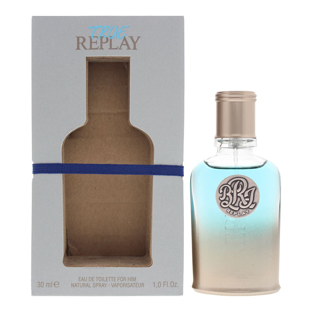 Replay True For Him 30ml Eau De Toilette Spray for Him