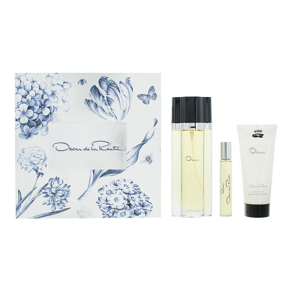 Oscar De La Renta Oscar Eau de Toilette 100ml Gift Set Set 15ml Eau de Toilette, 100ml Body Lotion for Her