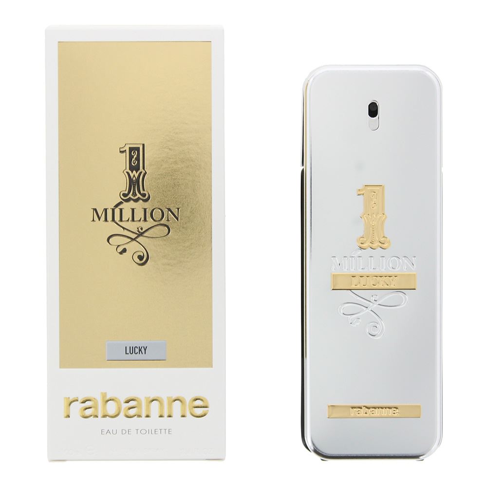 Paco Rabanne 1 Million Lucky 100ml Eau De Toilette Spray for Him