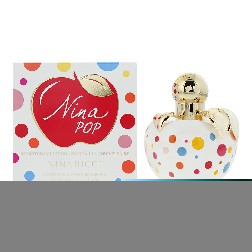 Nina Ricci Nina Pop 10th Birthday Edition 50ml Eau de Toilette Spray for Her