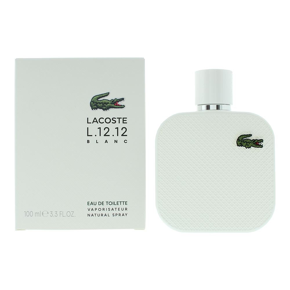 Lacoste Eau De Lacoste L.12.12 Blanc 100ml Eau de Toilette Spray for Him