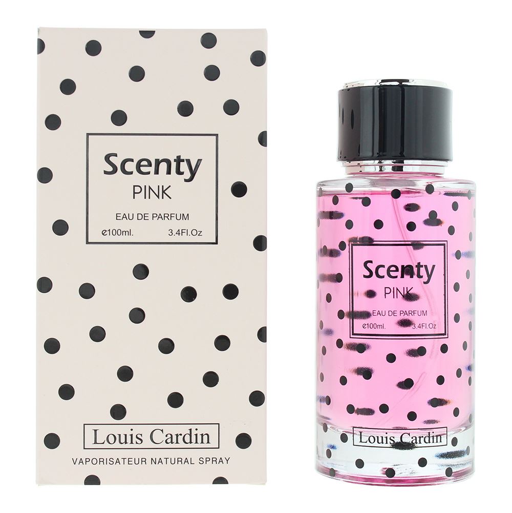 Louis Cardin Scenty Pink 100ml Eau de Parfum Spray for Her