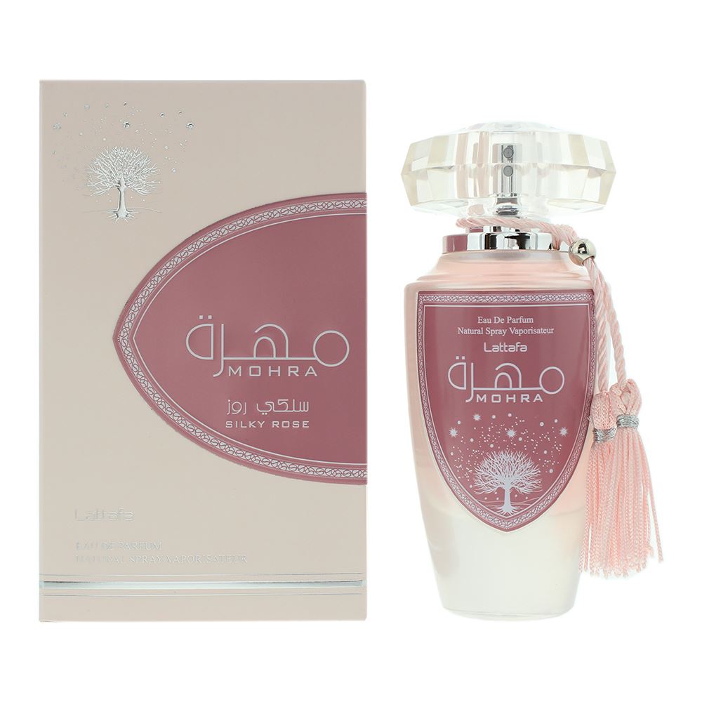 Lattafa Mohra Silky Rose 100ml Eau de Parfum Spray for Her