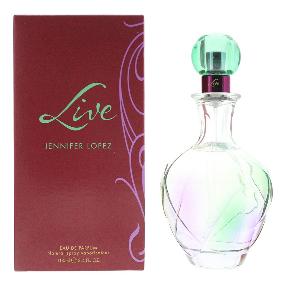 Jennifer Lopez Live 100ml Eau De Parfum Spray for Her