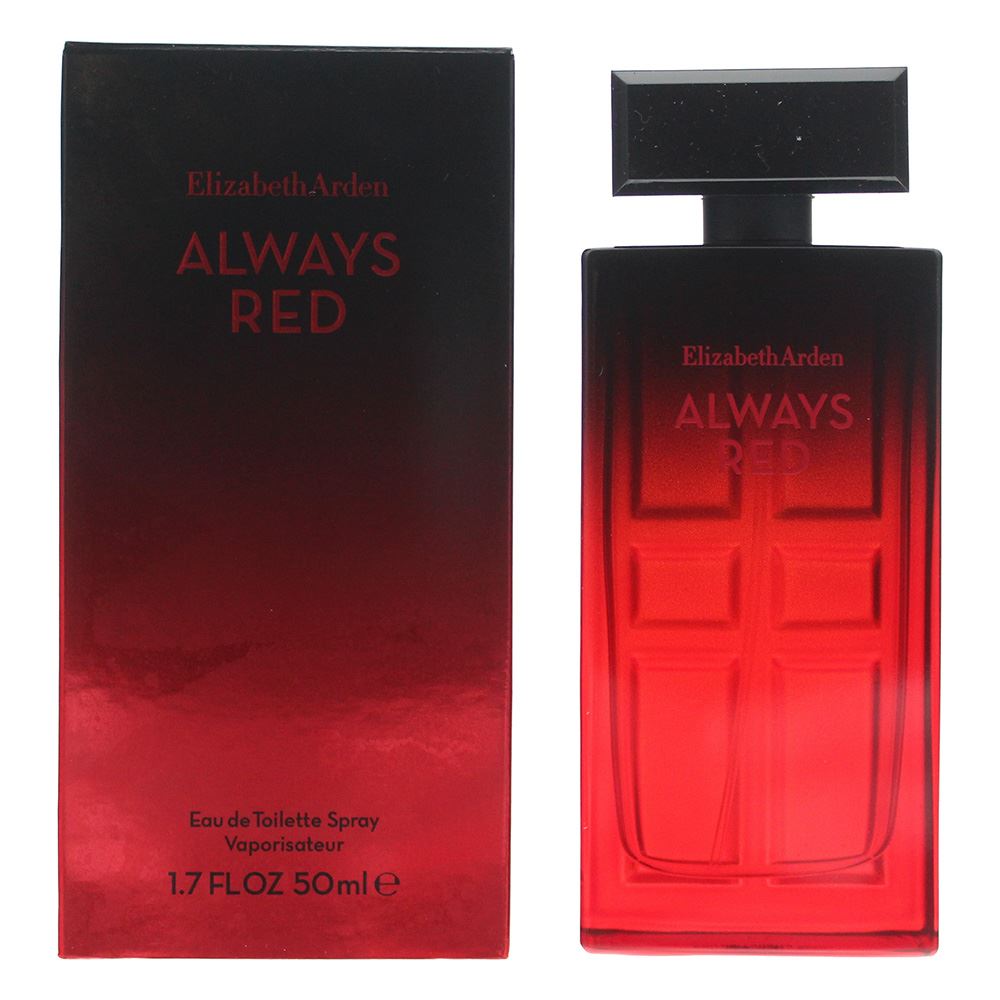 Elizabeth Arden Always Red 50ml Eau de Toilette Spray for Her
