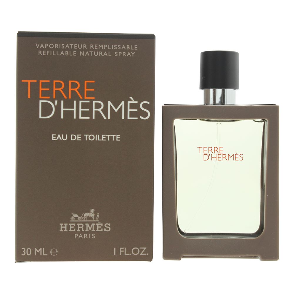 Hermes Terre D'hermes 30ml Eau de Toilette Refillable Spray for Him