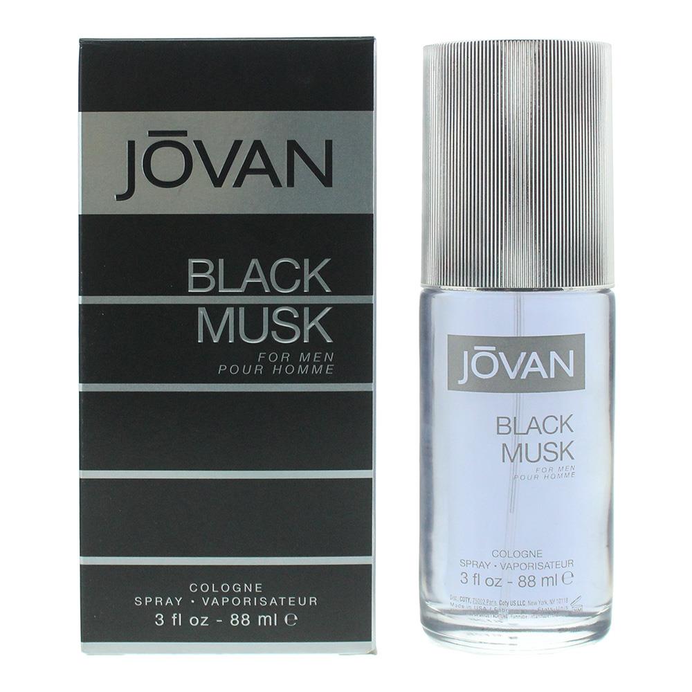 Jovan Black Musk For Men 88ml Cologne Spray for Him