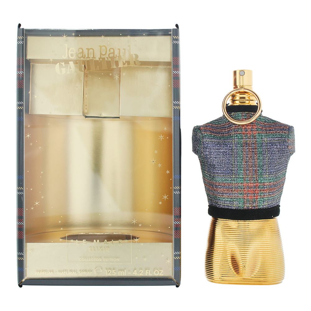 Jean Paul Gaultier Le Male Elixir 125ml Eau de Parfum Spray for Him Collector Edition