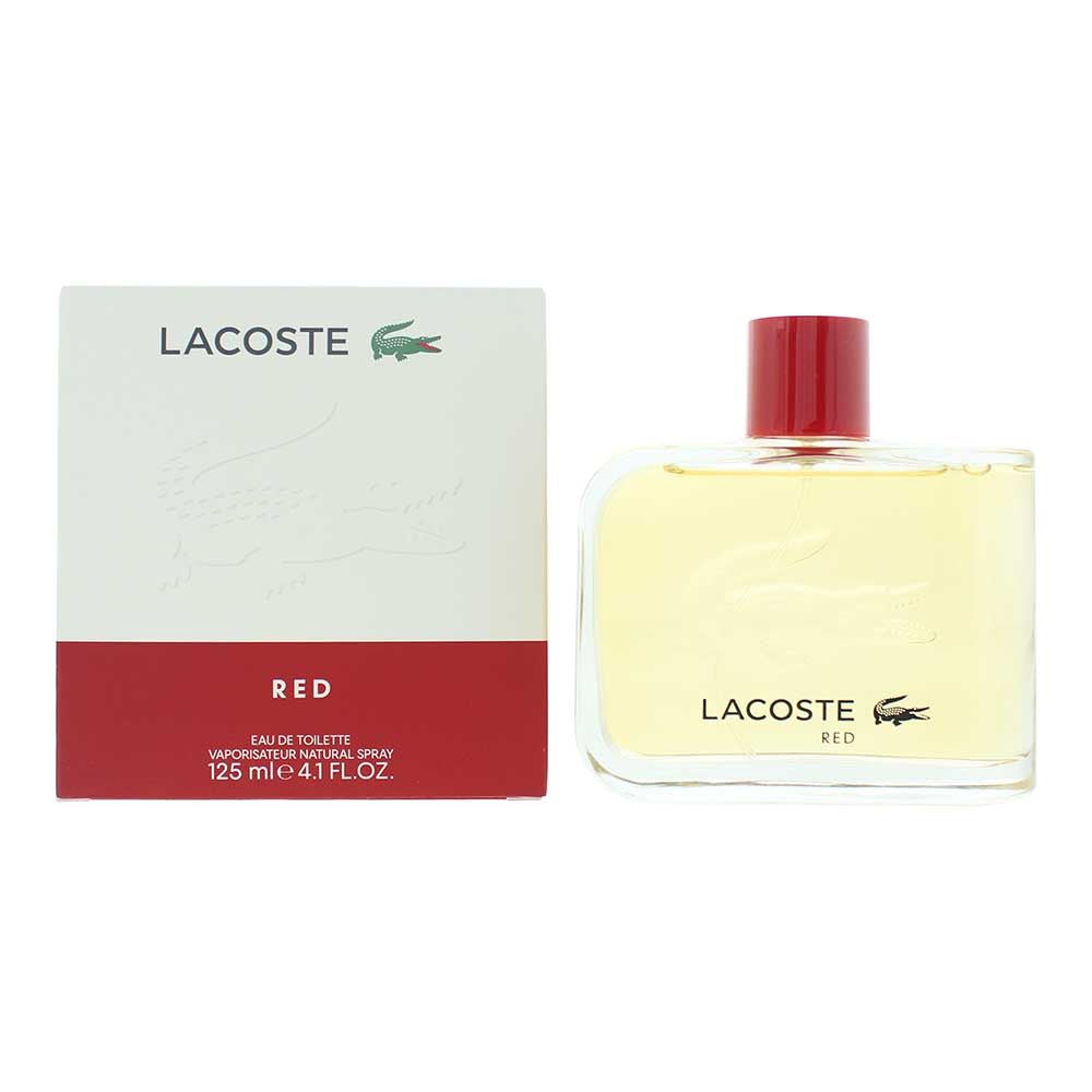 Lacoste Red 125ml Eau de Toilette Spray for Him