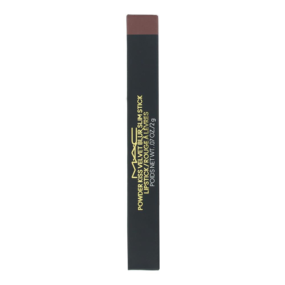 MAC Powder Kiss Velvet Blur Slim Stick 2g Lipstick - 892 Over The Taupe