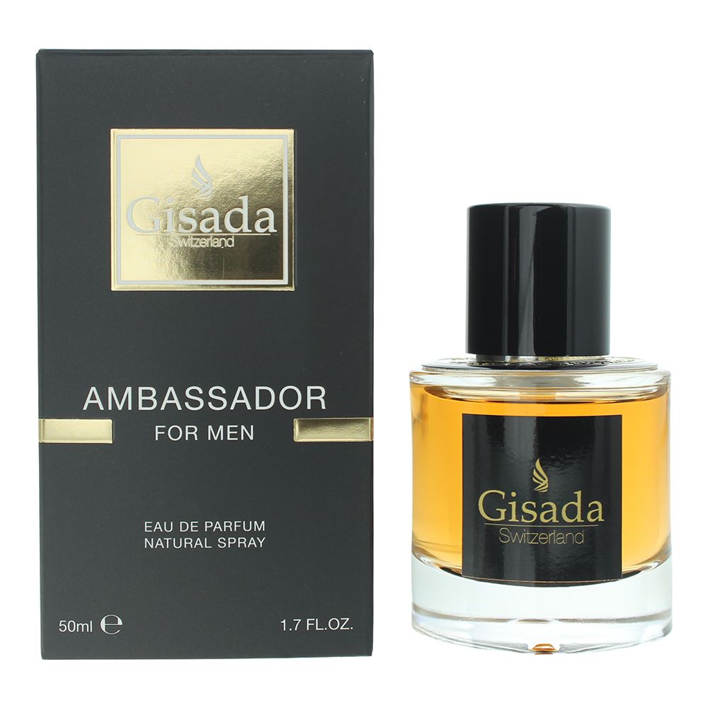 Gisada Ambassador Men 50ml Eau de Parfum Spray For Him