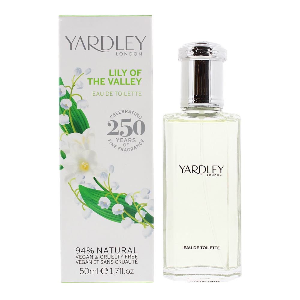 Yardley Lily Of The Valley 50ml Eau de Toilette Spray for Her