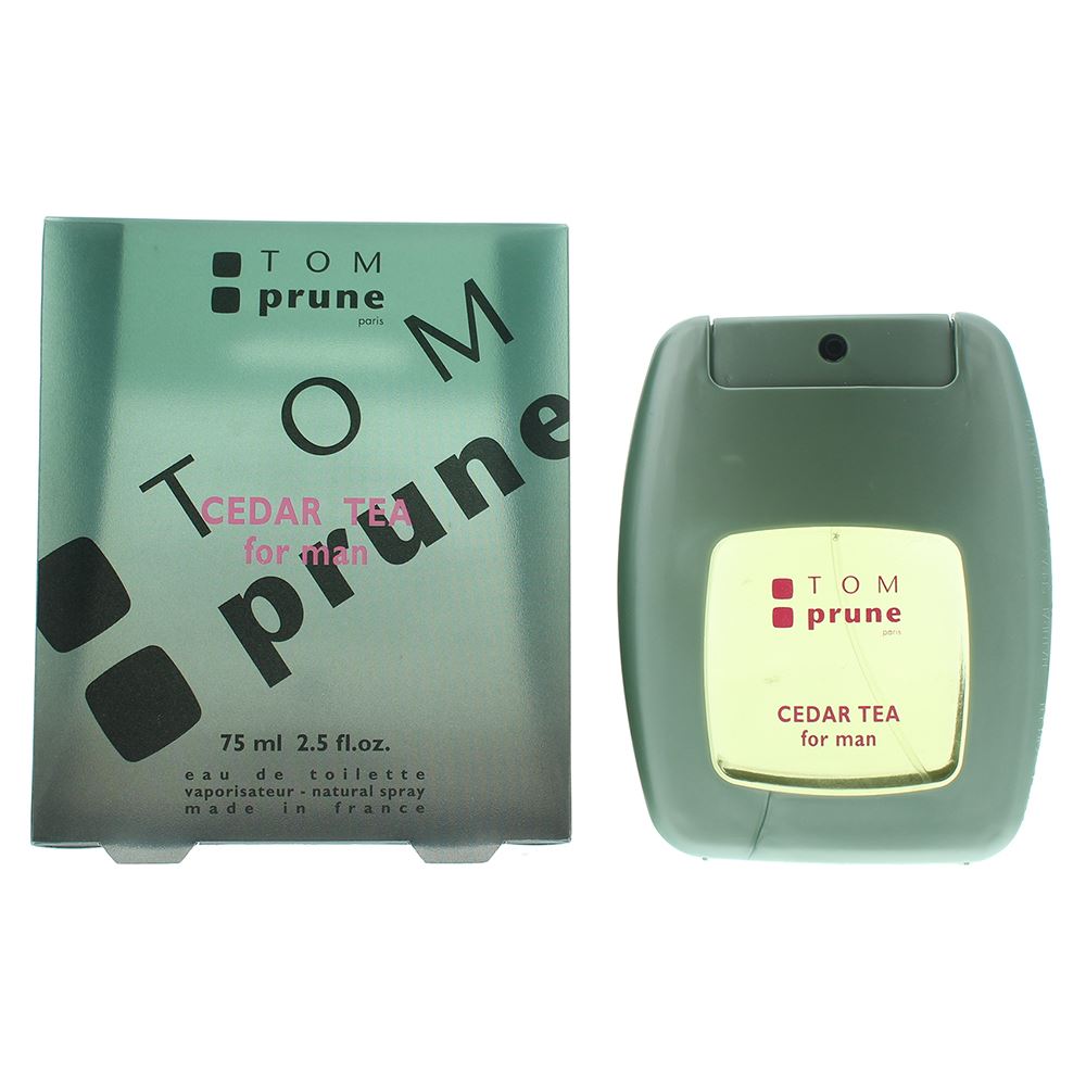 Tom Prune Cedar Tea For Man 75ml Eau de Toilette Spray for Him