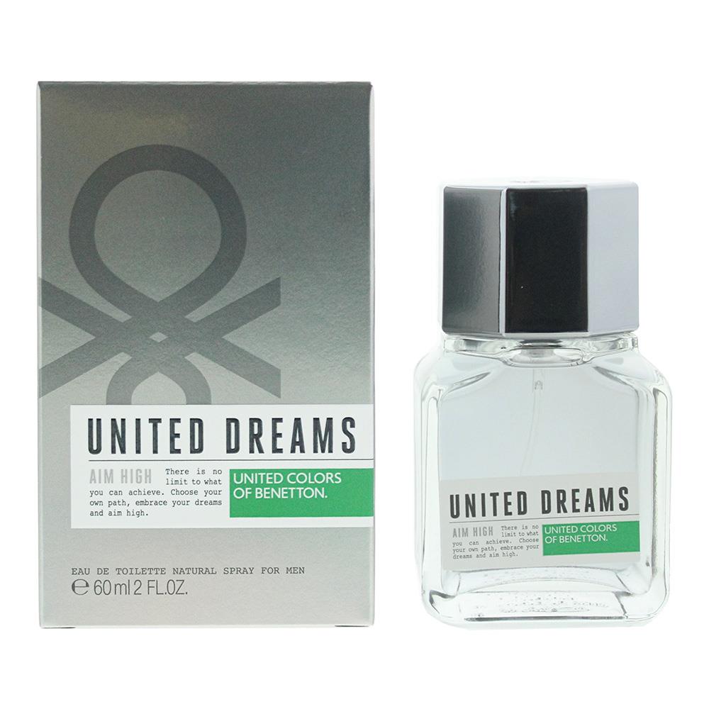 United Colors of Benetton United Dreams Aim High 60ml Eau de Toilette Spray for Him