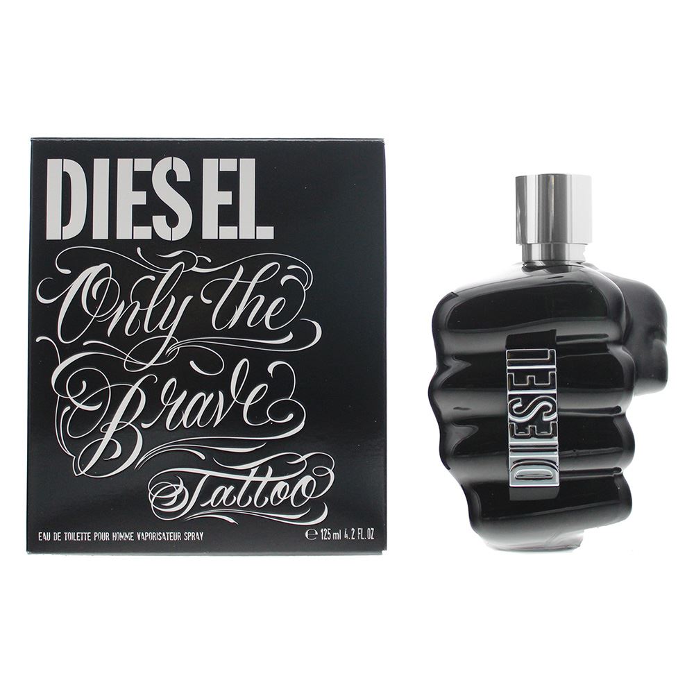 Diesel Only The Brave Tattoo 125ml Eau De Toilette Spray for Him