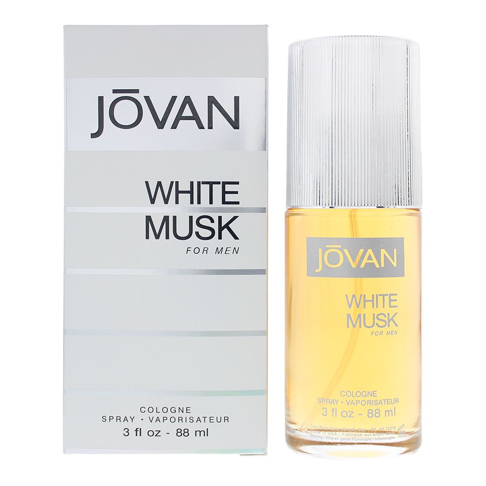 Jovan White Musk For Men 88ml Cologne Spray for Him