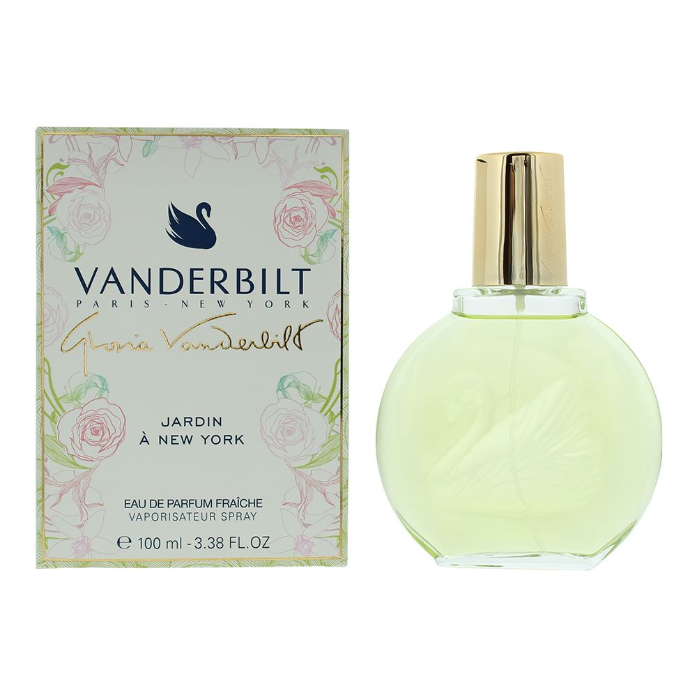 Gloria Vanderbilt Jardin New York 100ml Eau De Parfum Fraiche Spray for Her