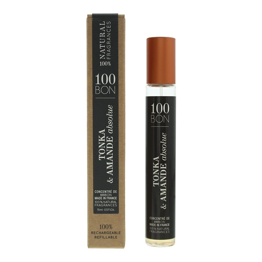 100 Bon Tonka & Amande Absolue 15 ml Eau De Parfum Refillable for Unisex