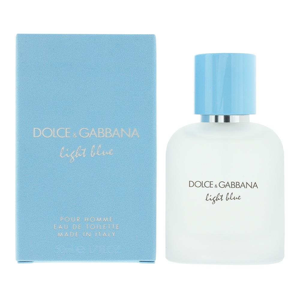 Dolce & Gabbana Light Blue Pour Homme 50ml Eau de Toilette Spray for Him