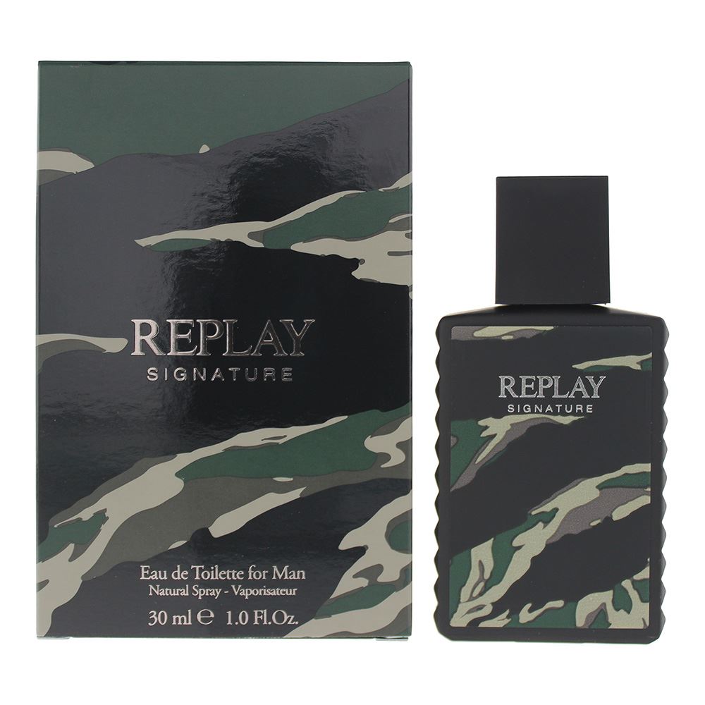 Replay Signature For Man 30ml Eau De Toilette Spray for Him