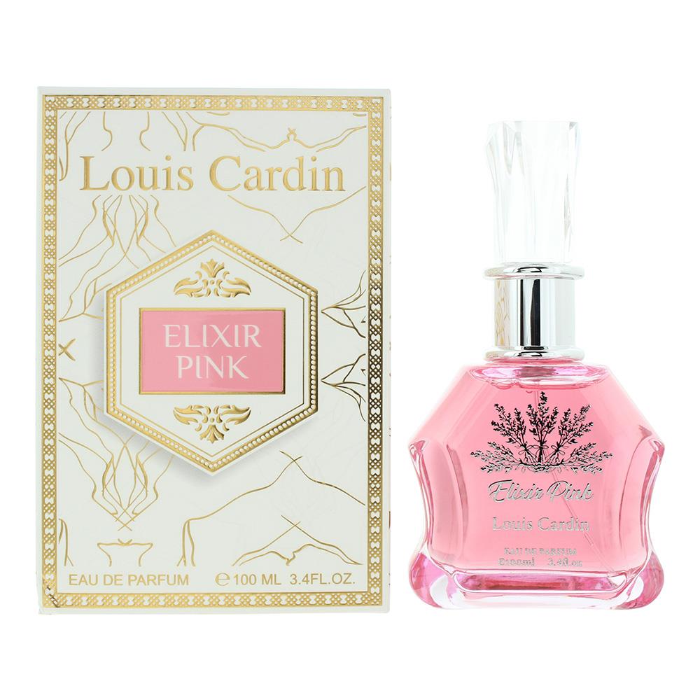 Louis Cardin Elixir Pink 100ml Eau de Parfum Spray for Her