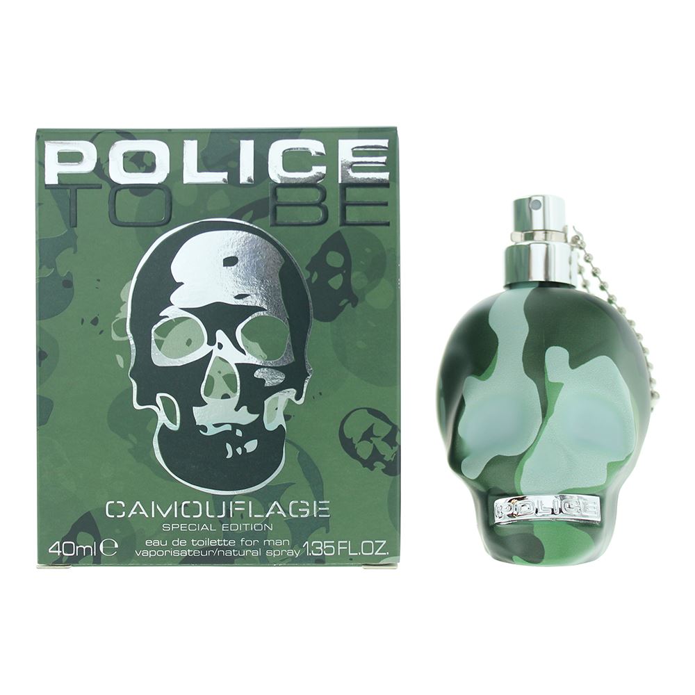 Police To Be Camouflage 40ml Eau de Toilette Spray for Him - Special Edition