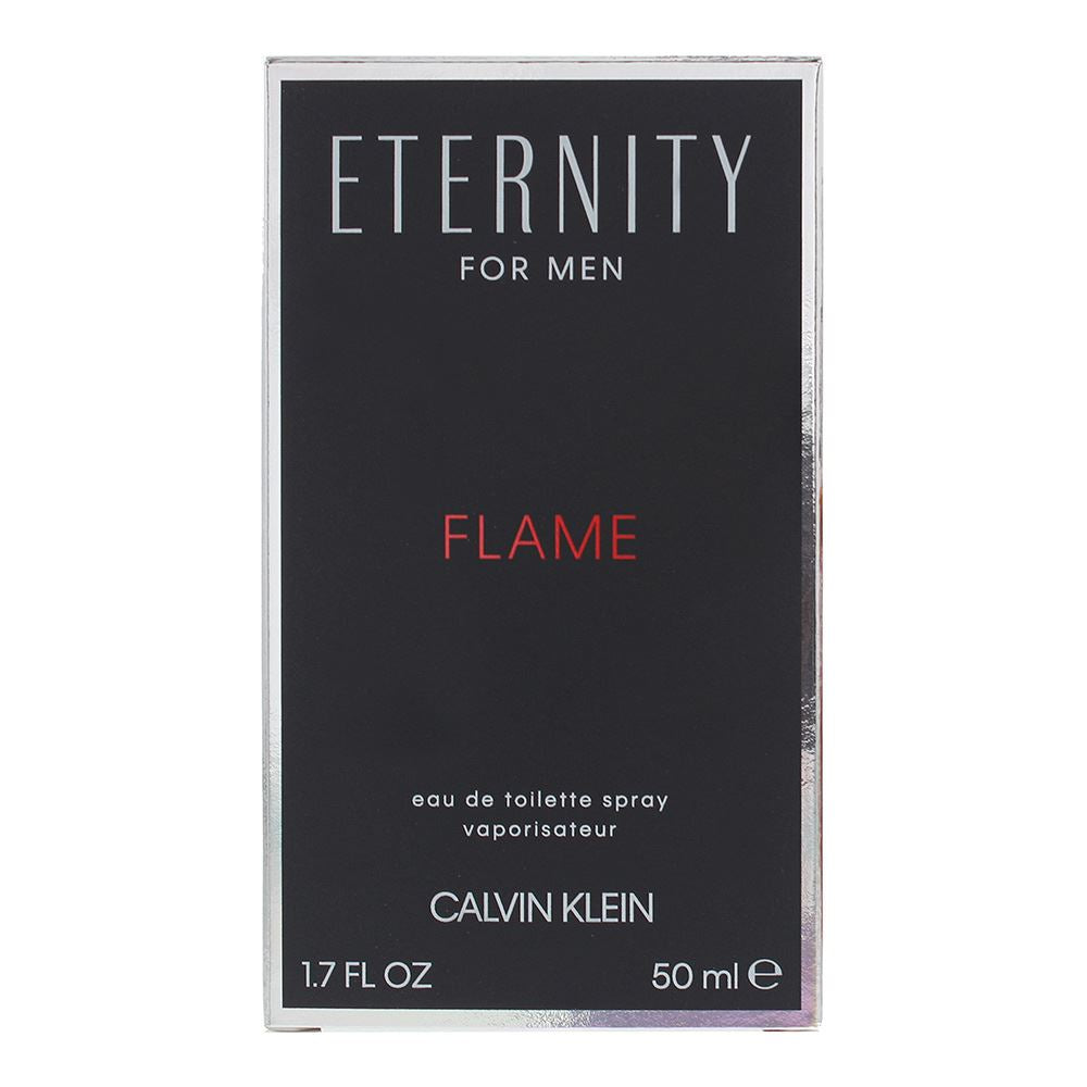 Calvin Klein Eternity For Men Flame 50ml Eau de Toilette Spray for Him