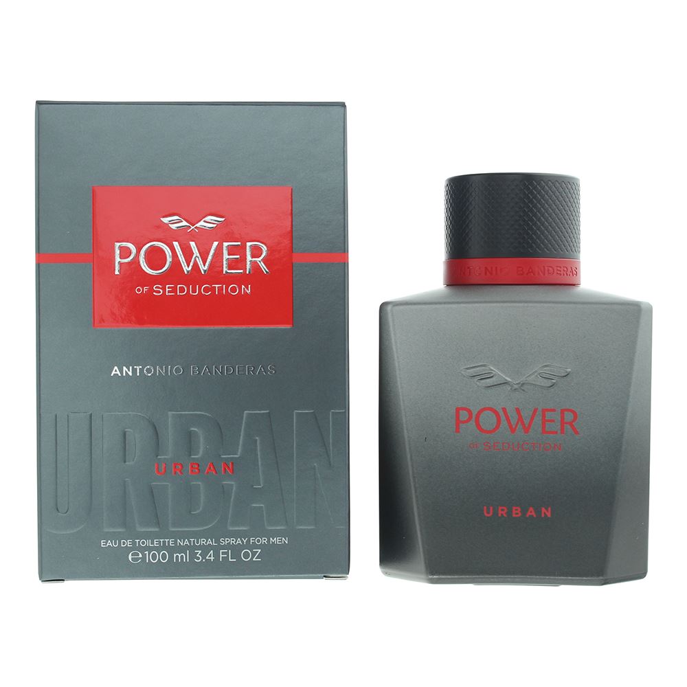 Antonio Banderas Power Of Seduction Urban Eau de Toilette 100ml Spray for Him- Limited Edition
