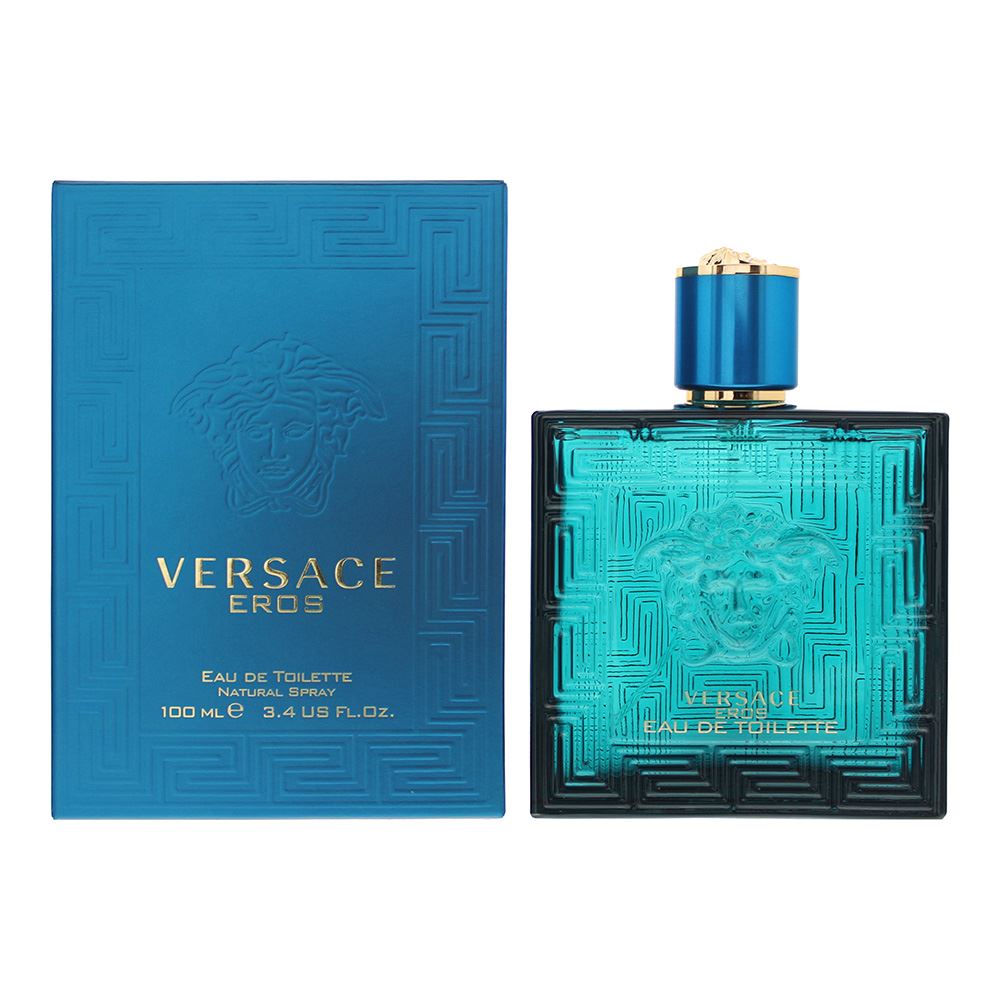 Versace Eros 100ml Eau de Toilette Spray for Him