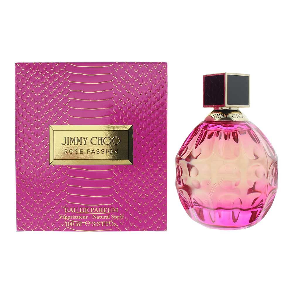 Jimmy Choo Rose Passion 100ml Eau De Parfum Spray for Her