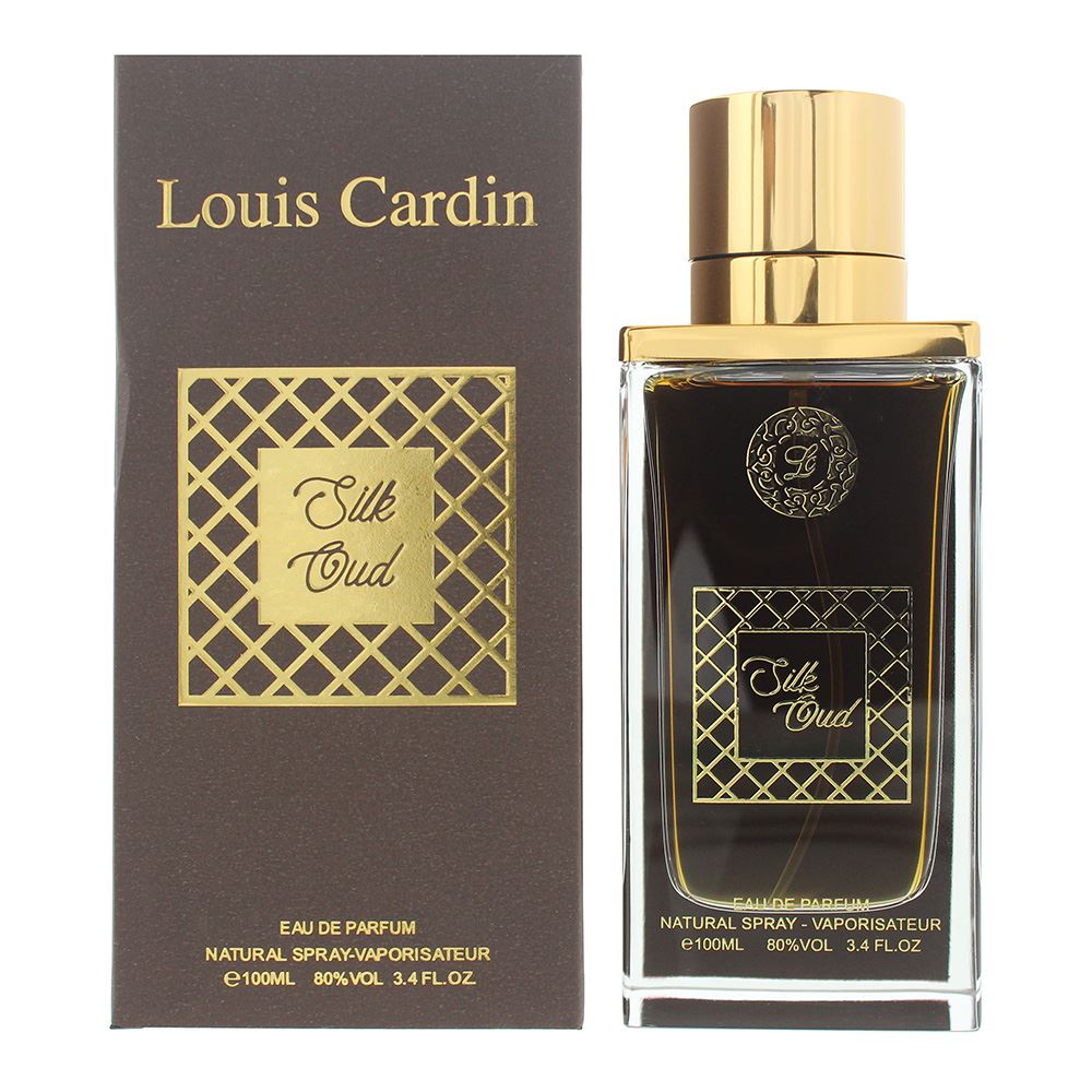 Louis Cardin Silk Oud 100ml Eau de Parfum Spray for Him