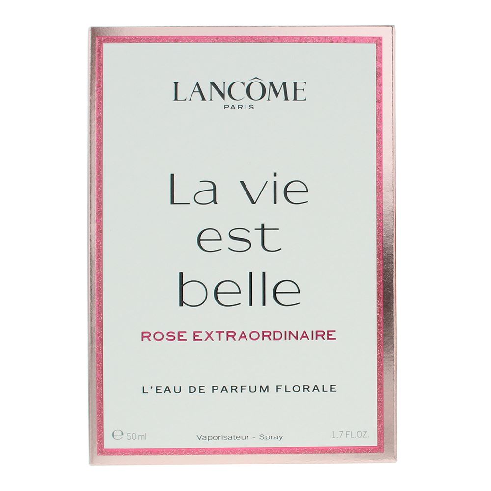 Lancôme La Vie Est Belle Rose Extraordinaire 50ml L'Eau de Parfum Florale Spray for Her