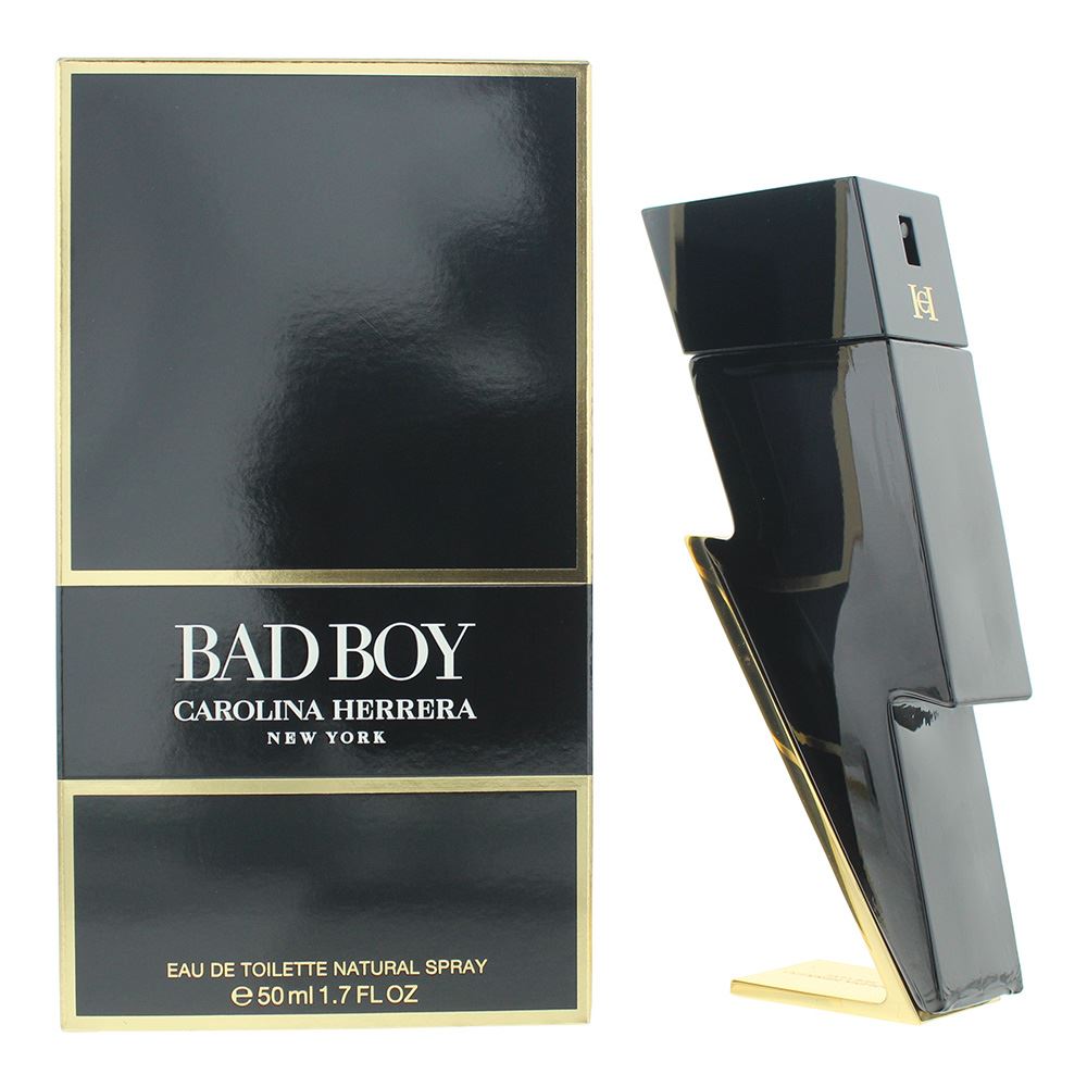 Carolina Herrera Bad Boy 50ml Eau de Toilette Spray For Him
