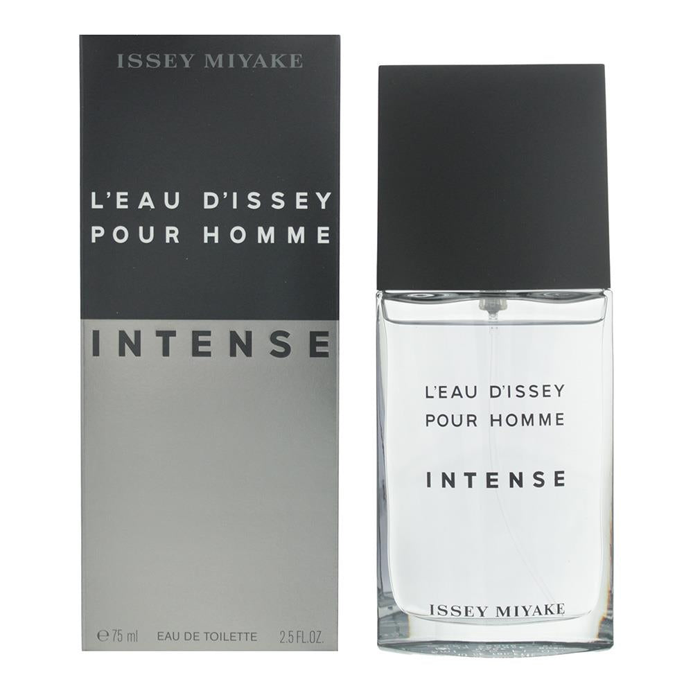 Issey Miyake L'Eau d'Issey Intense Pour Homme 75ml Eau De Toilette Spray for Him
