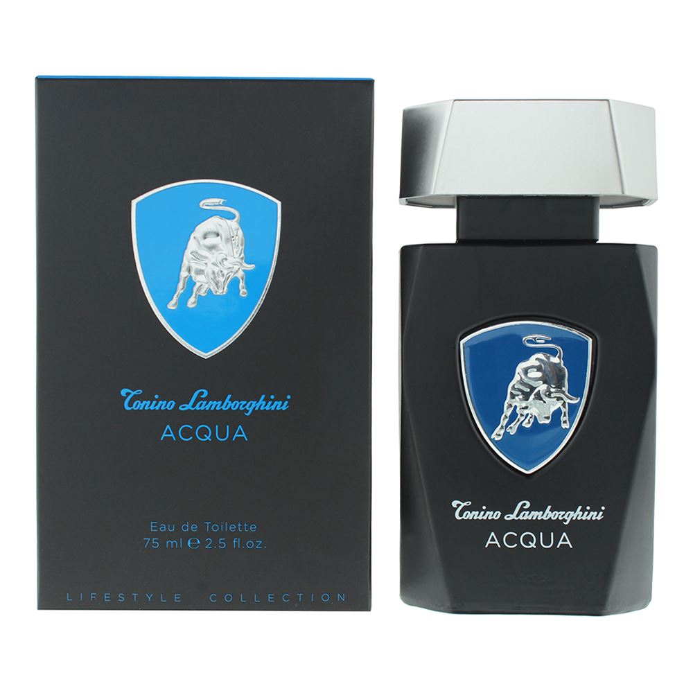 Tonino Lamborghini Acqua 75ml Eau De Toilette Spray for Him