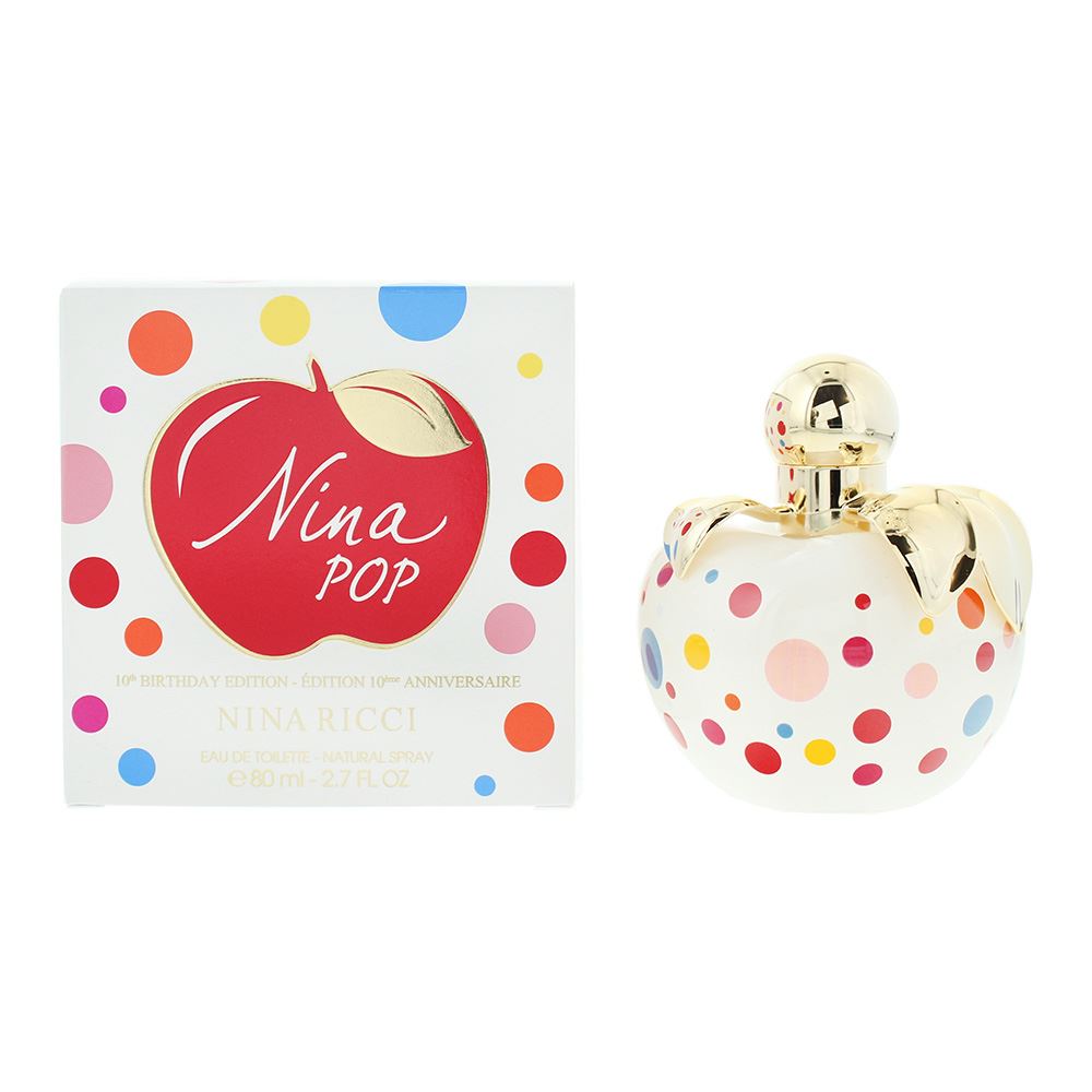 Nina Ricci Nina Pop 10th Birthday Edition 80ml Eau de Toilette Spray for Her