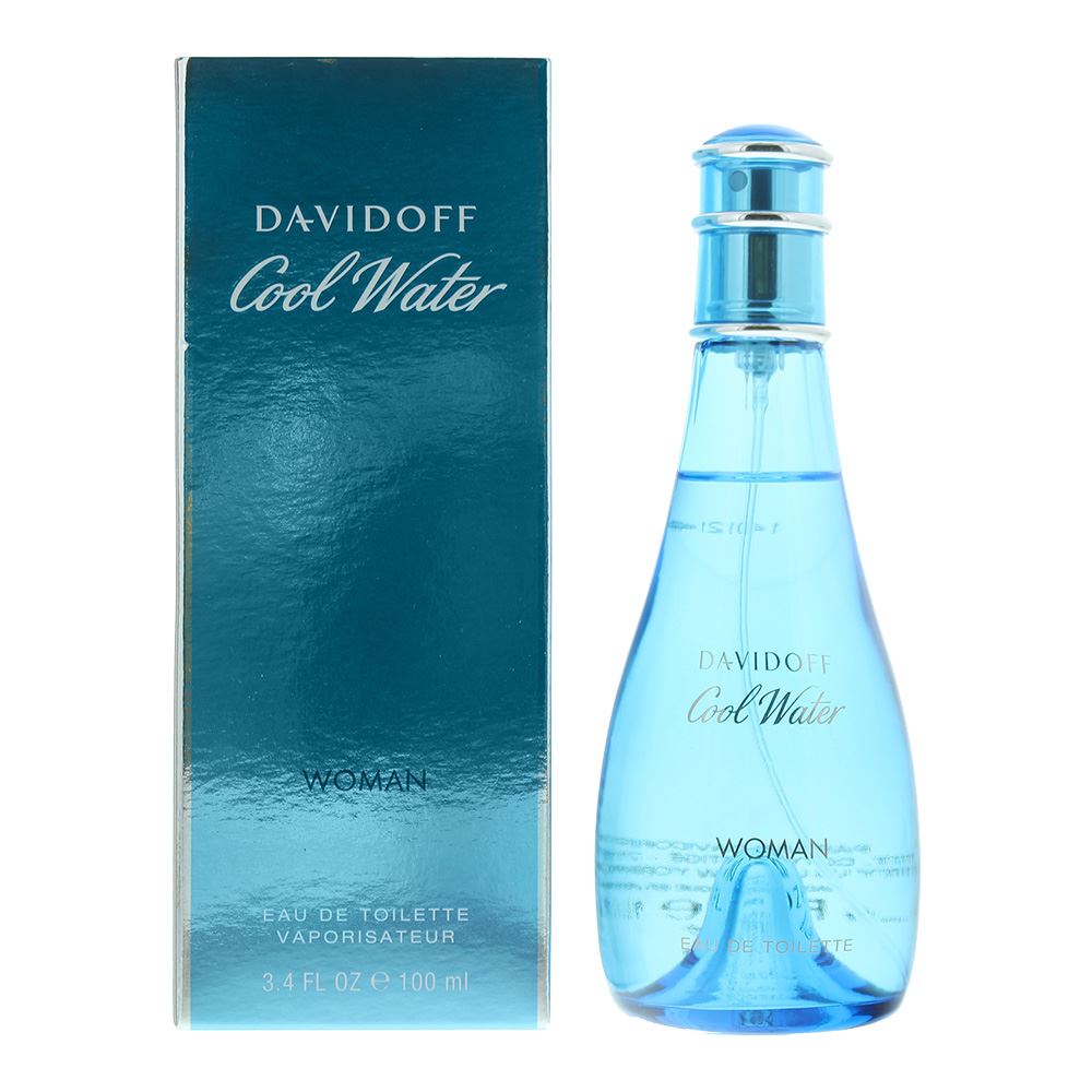 Davidoff Cool Water Woman 100ml Eau de Toilette Spray for Her
