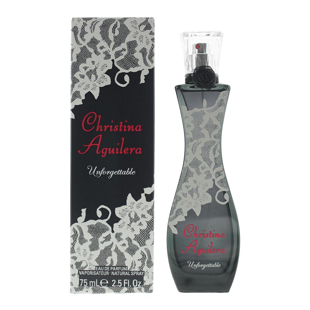 Christina Aguilera Unforgettable 75ml Eau De Parfum Spray for Her