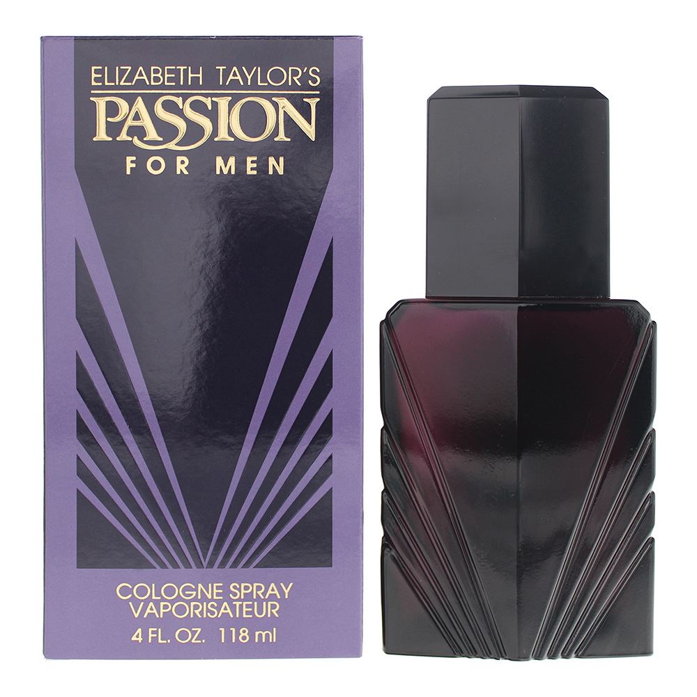 Elizabeth Taylor Passion For Men 118ml Cologne Spray for Him
