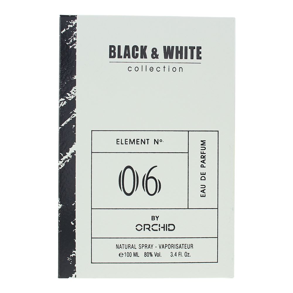Orchid Black & White Collection Element No. 06 100ml Eau de Parfum Spray for Unisex