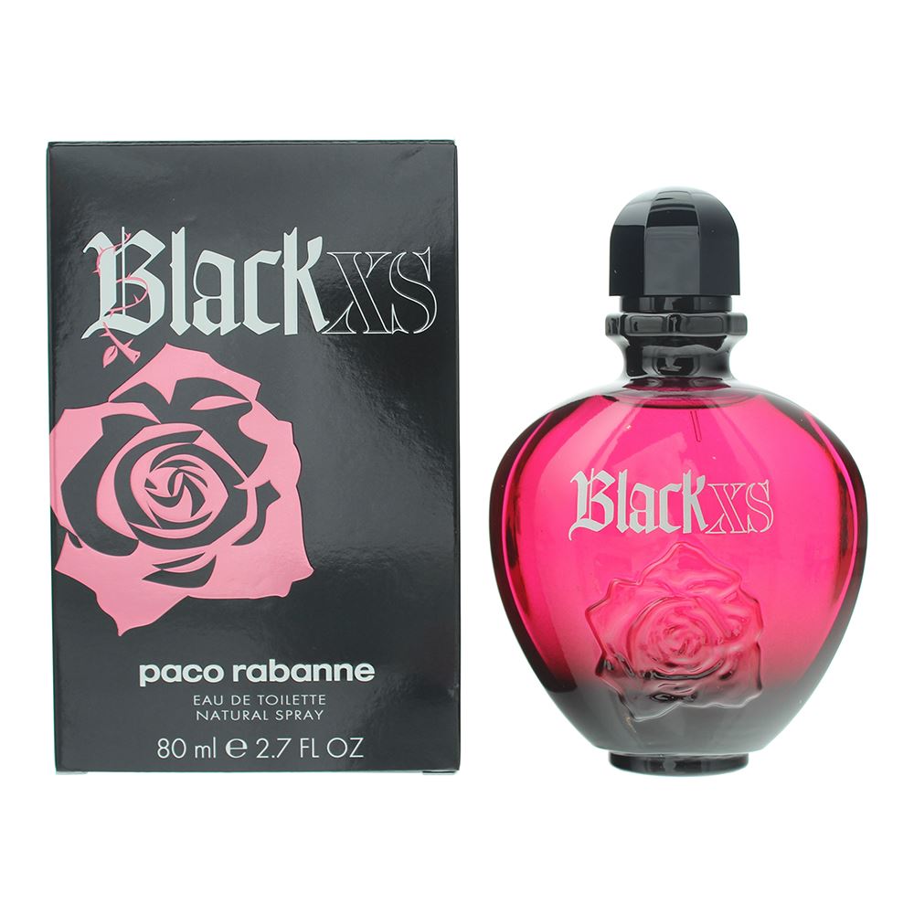 Paco Rabanne Black XS 80ml Eau de Toilette Spray For Her