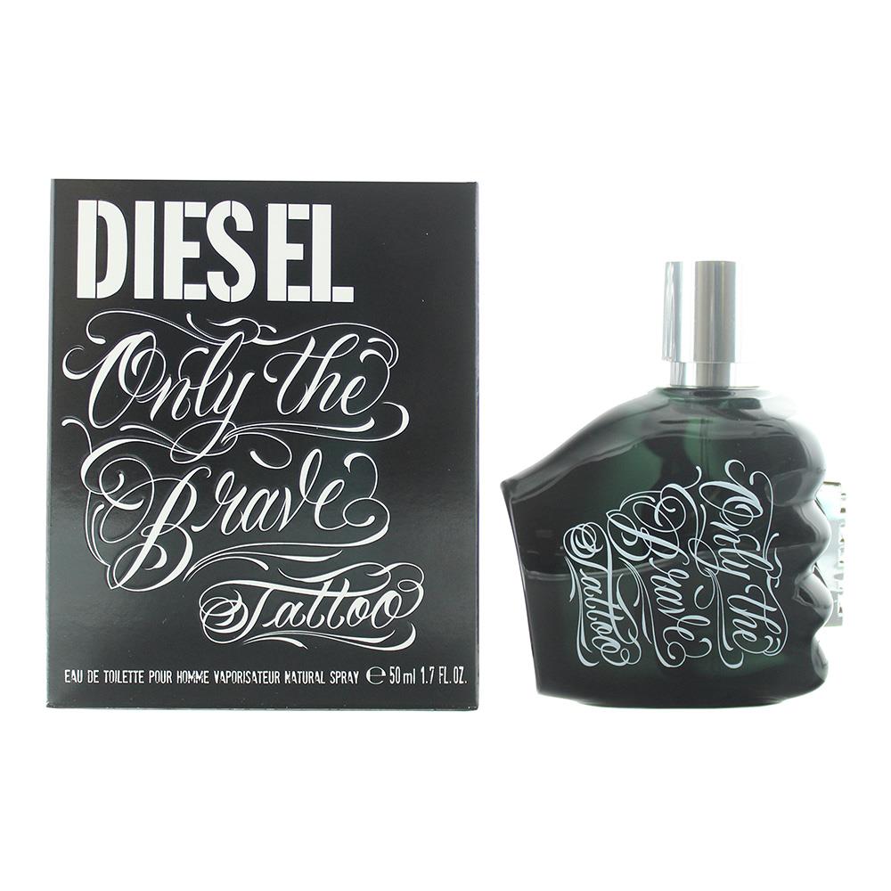 Diesel Only The Brave Tattoo 50ml Eau De Toilette Spray for Him
