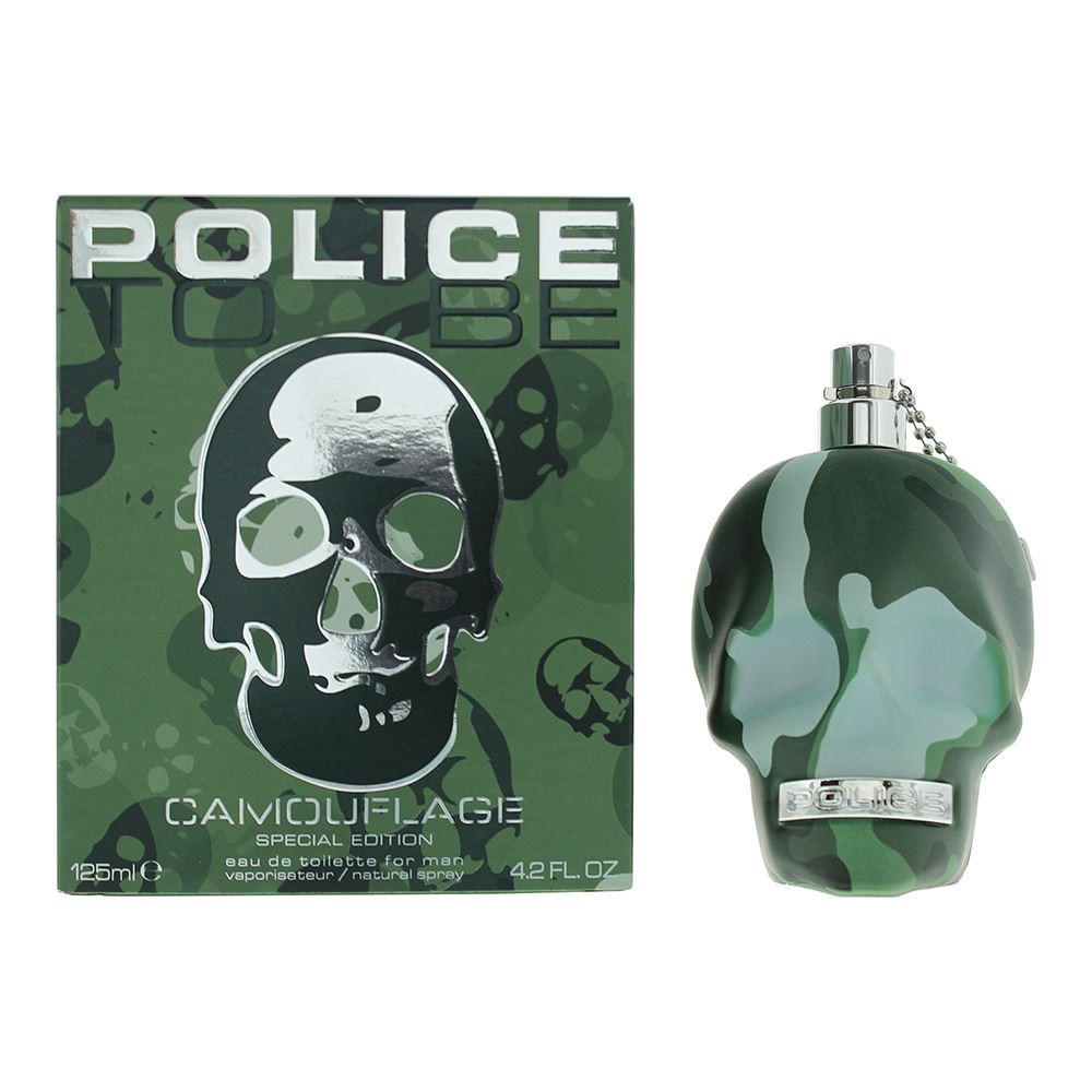 Police To Be Camouflage 125ml Eau de Toilette Spray for Him - Special Edition