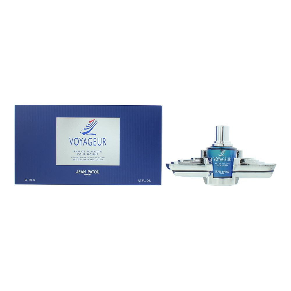Jean Patou Voyager Pour Homme 50ml Eau de Toilette Spray for Him - Ship Edition