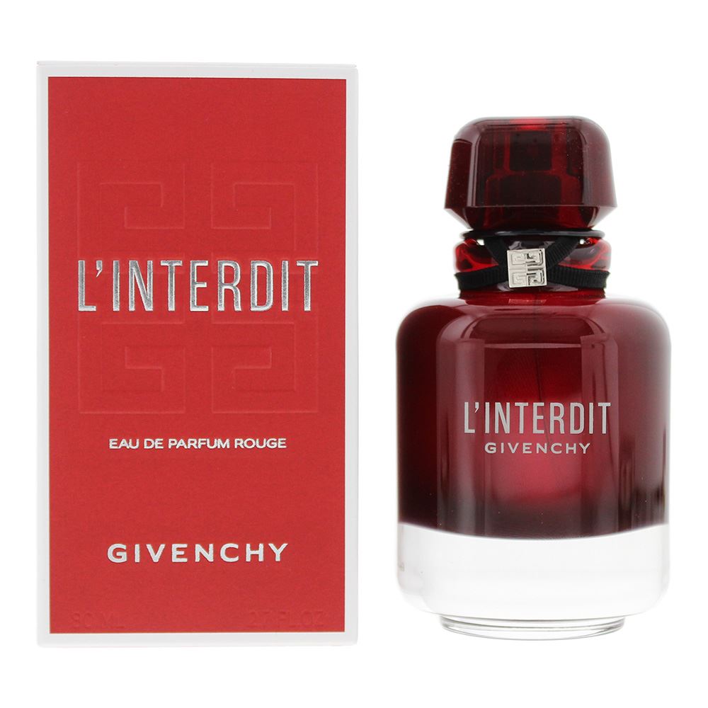 Givenchy L'interdit Rouge 80ml Eau De Parfum Spray for Her