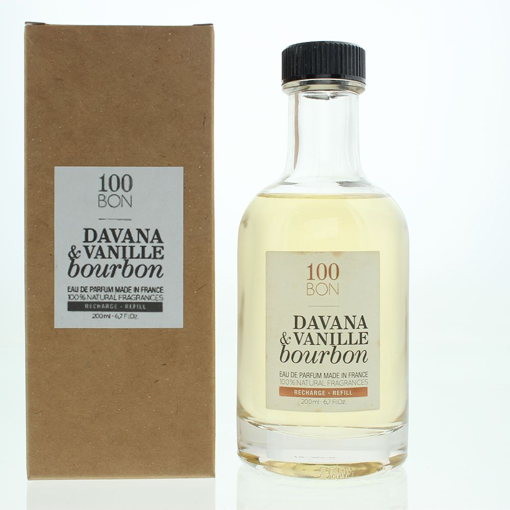 100 Bon Davana & Vanille Bourbon 200ml Eau de Parfum Refill Unisex