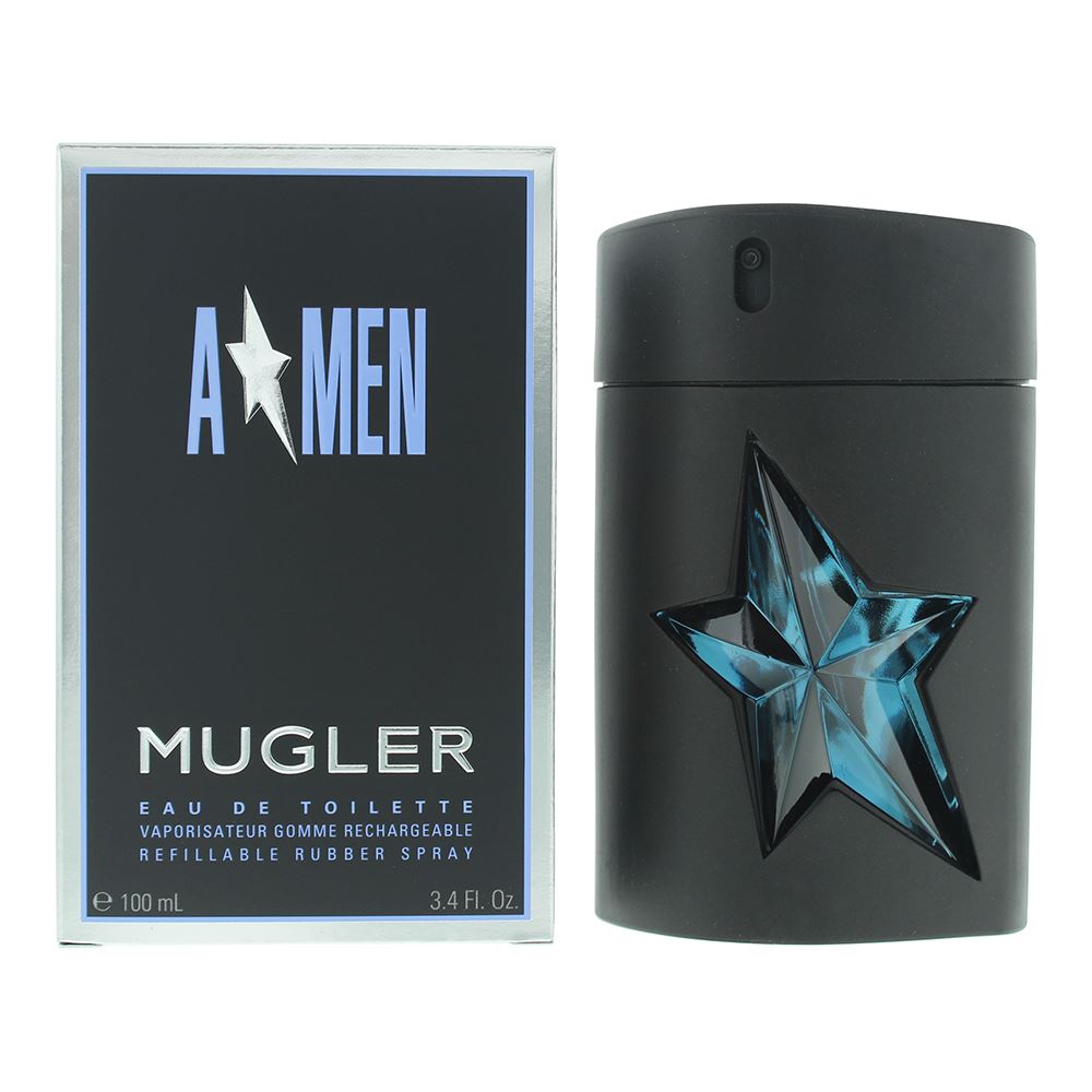 Mugler A*Men 100ml Eau de Toilette Refillable Spray for Him