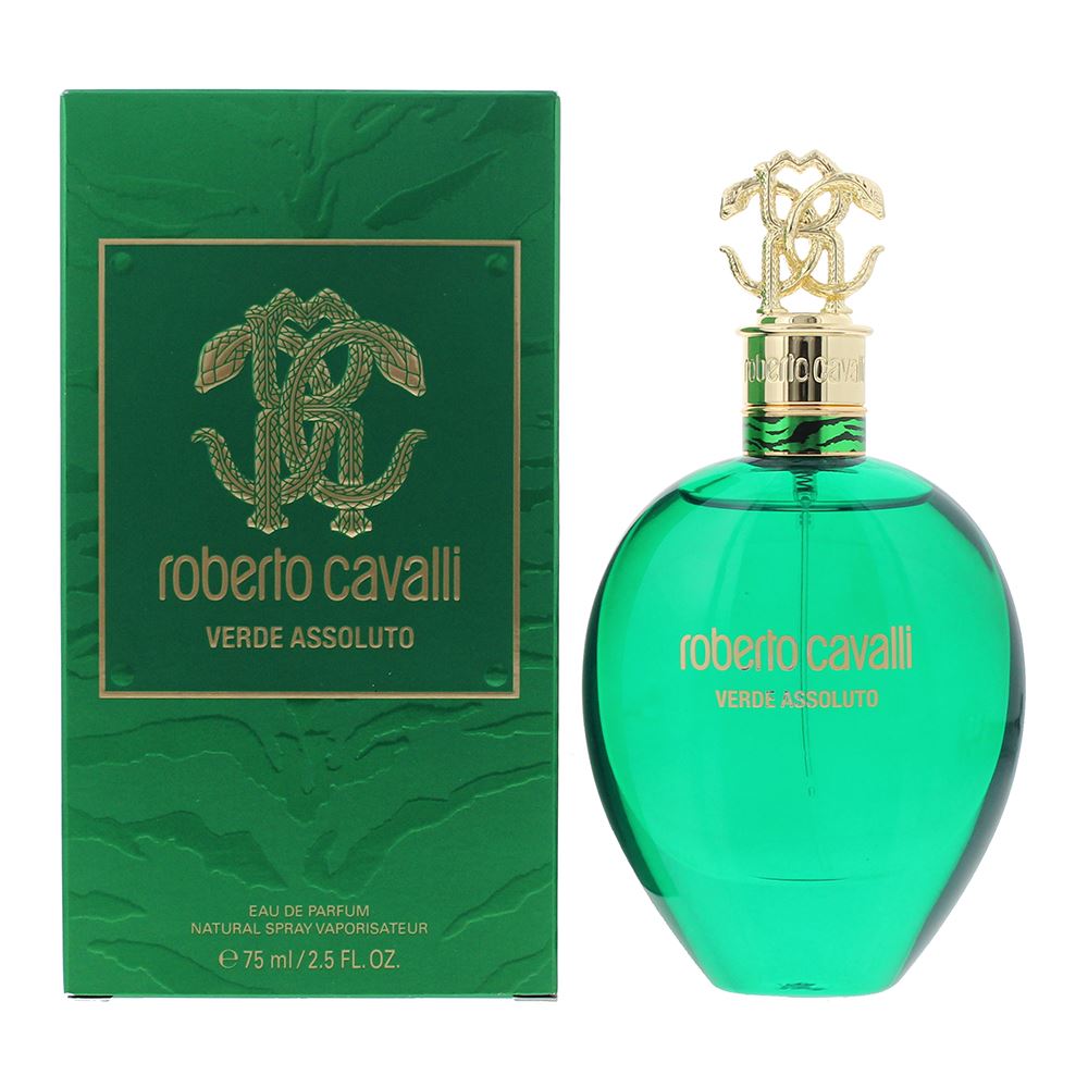 Roberto Cavalli Verde Assoluto 75ml Eau De Parfum Spray for Unisex
