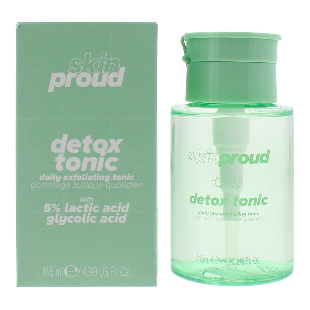 Skin Proud Detox Tonic 145ml Exfoliating Tonic